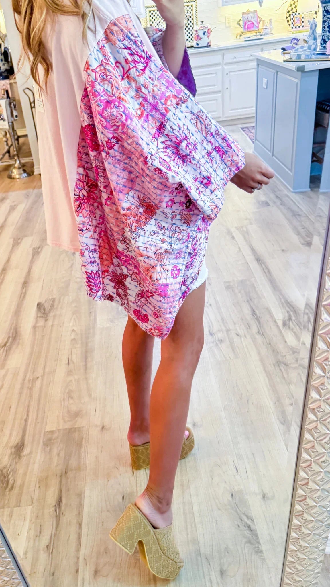 Pink Dolly Print Mix & Match Tee(No Patch)